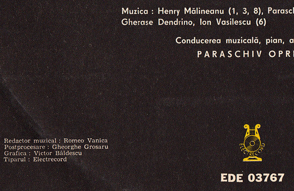 Paraschiv Oprea : Adevărata Mea Dragoste (LP, Album, Mono)