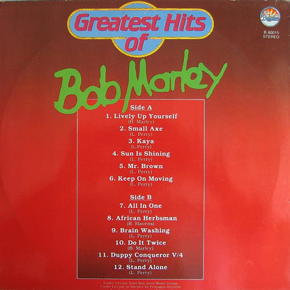 Bob Marley : Greatest Hits Of (LP, Comp)