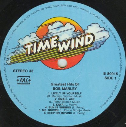 Bob Marley : Greatest Hits Of (LP, Comp)