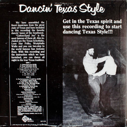 Johnny Gimble, David Musgrave, Larry Stanley, David Stanley, Don Ambrose, Darrell Holt, Lou Chesnut : Dancin' Texas Style (LP, Album)
