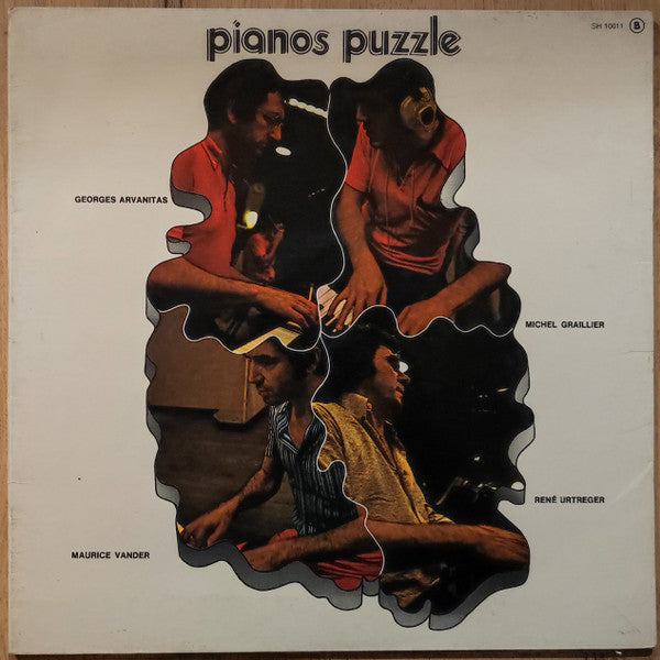 Georges Arvanitas / Michel Graillier / René Urtreger / Maurice Vander : Pianos Puzzle (LP, Album)