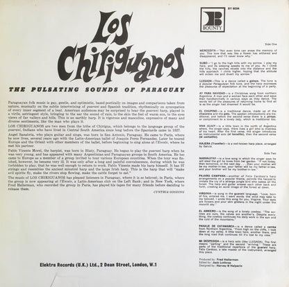 Los Chiriguanos : The Pulsating Sounds Of Paraguay (LP, Album)