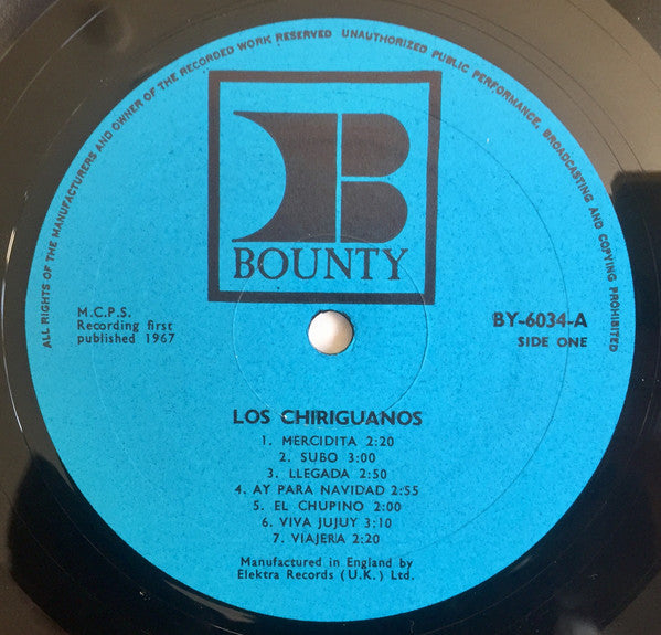 Los Chiriguanos : The Pulsating Sounds Of Paraguay (LP, Album)