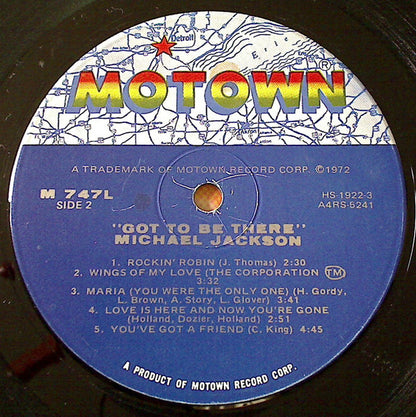 Michael Jackson : Got To Be There (LP, Album, Hol)