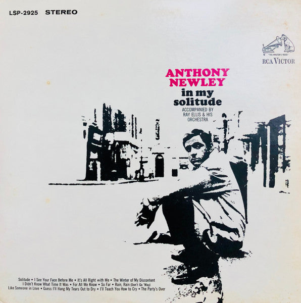 Anthony Newley Accompanied by Ray Ellis And His Orchestra : In My Solitude (LP, Album, RE, Ora)