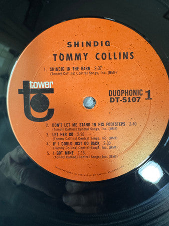 Tommy Collins : Shindig (LP, Album)