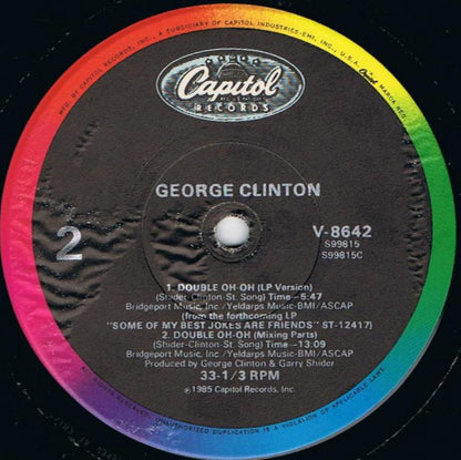 George Clinton : Double Oh-Oh (For Your Ears Only Mix) (12", Single)