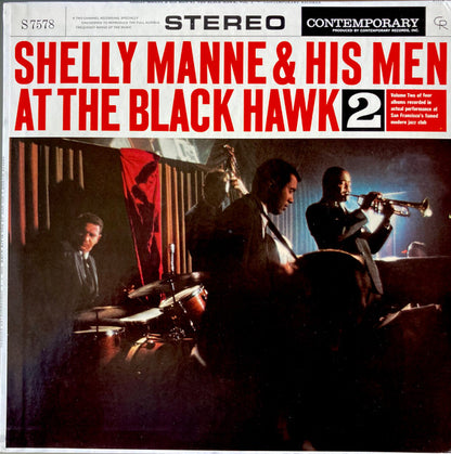 Shelly Manne & His Men : At The Black Hawk, Vol. 2 (LP, Album)