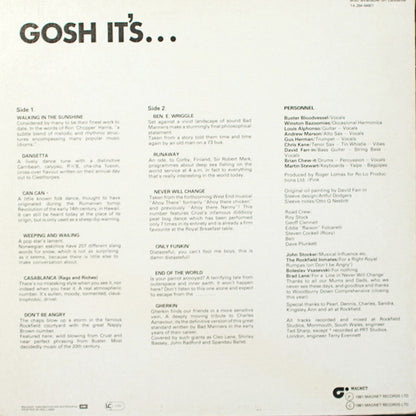 Bad Manners : Gosh It's... (LP, Album)