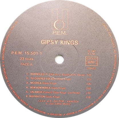 Gipsy Kings : Gipsy Kings (LP, Album)