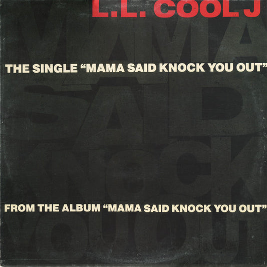 LL Cool J : Mama Said Knock You Out (12", RE)