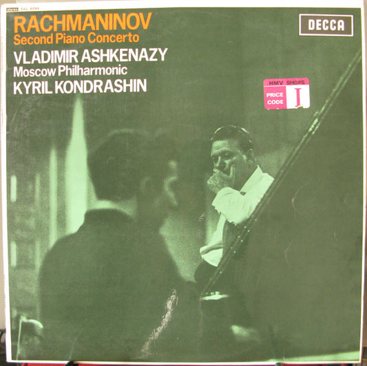 Sergei Vasilyevich Rachmaninoff, Kiril Kondrashin, Moscow Philharmonic Orchestra, Vladimir Ashkenazy : Second Piano Concerto (LP, RP)