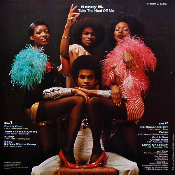 Boney M. : Take The Heat Off Me (LP, Album, RP)