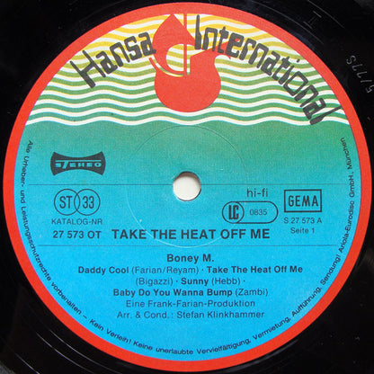 Boney M. : Take The Heat Off Me (LP, Album, RP)