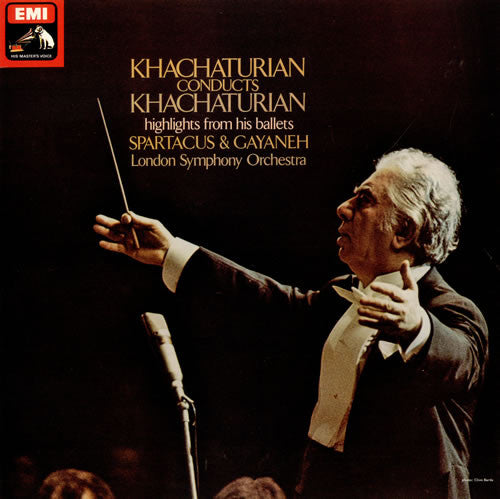 Aram Khatchaturian – London Symphony Orchestra : Khachaturian Conducts Khachaturian · Highlights From His Ballets Spartacus & Gayaneh (LP, Quad)