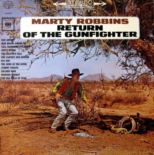 Marty Robbins : The Return Of The Gunfighter (LP, Album, RE, Ter)