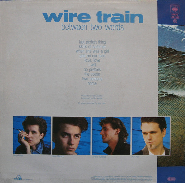 Wire Train : Between Two Words (LP, Album)