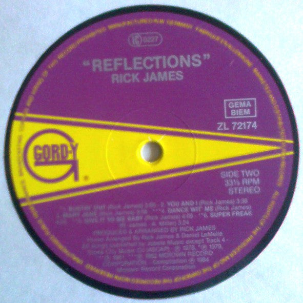 Rick James : Reflections - All The Great Hits (LP, Comp)