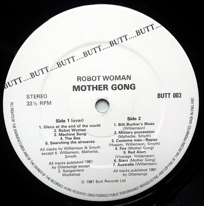 Mother Gong : Robot Woman (LP, Album)