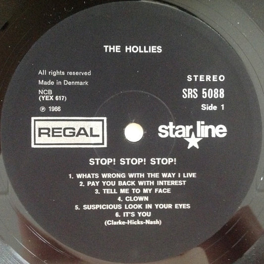 The Hollies : Stop! Stop! Stop! (LP, Album, RE)