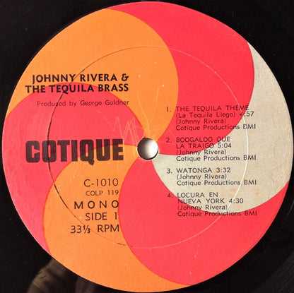 Johnny Rivera And The Tequila Brass : Johnny Rivera And The Tequila Brass (LP, Album, Mono)