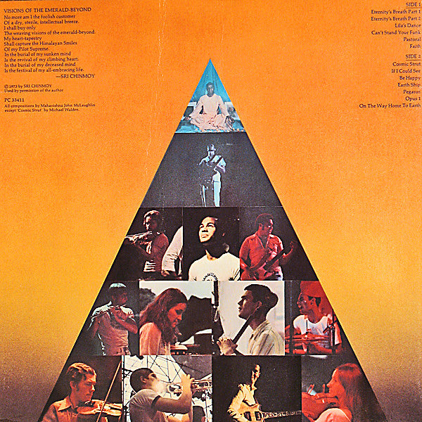 Mahavishnu Orchestra : Visions Of The Emerald Beyond (LP, Album, Pit)