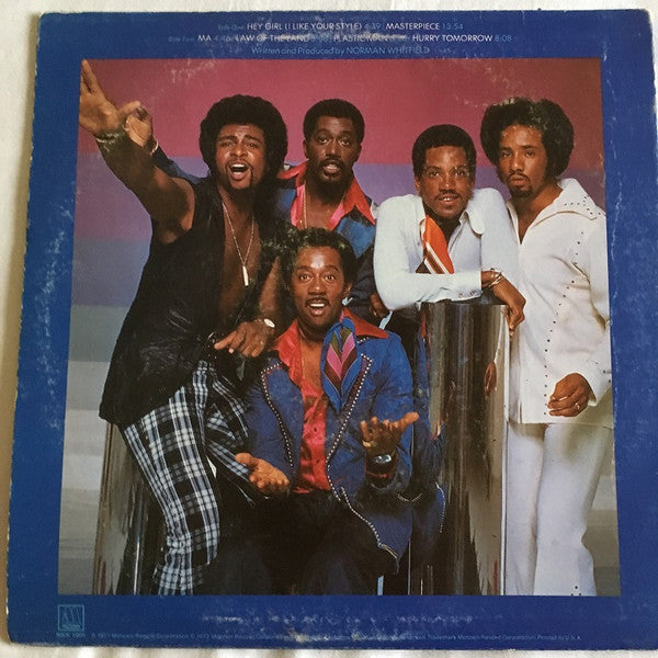 The Temptations : Masterpiece (LP, Album, RE)