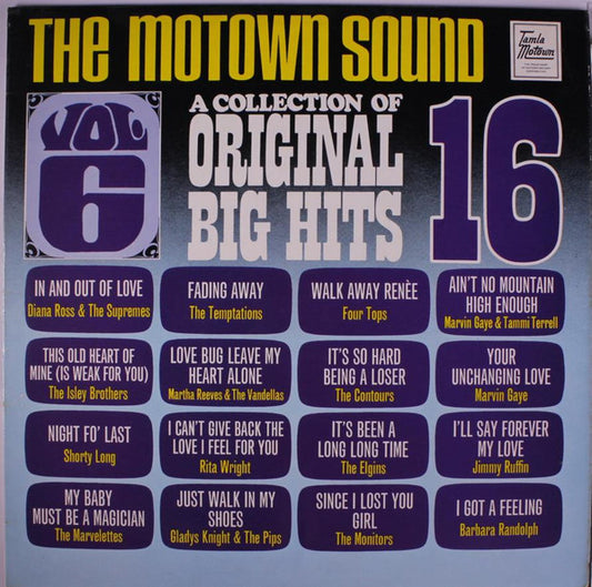 Various : A Collection Of 16 Original Big Hits Vol. 6 (LP, Comp, RE, Fli)