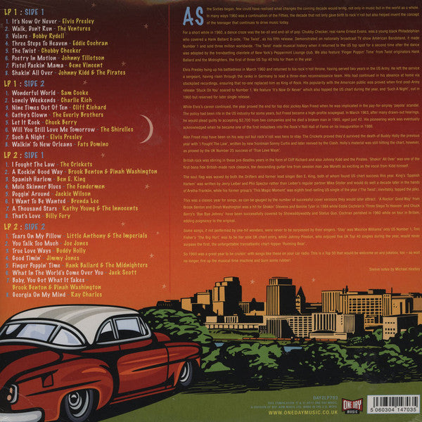 Various : The Cruisin' Story 1960 (2xLP, Comp)