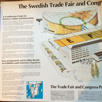 Göteborgs Symfoniker : The Swedish Trade Fair And Congress Centre - Gothenburg Sweden (LP, S/Edition, Gat)