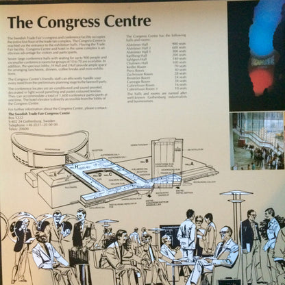 Göteborgs Symfoniker : The Swedish Trade Fair And Congress Centre - Gothenburg Sweden (LP, S/Edition, Gat)