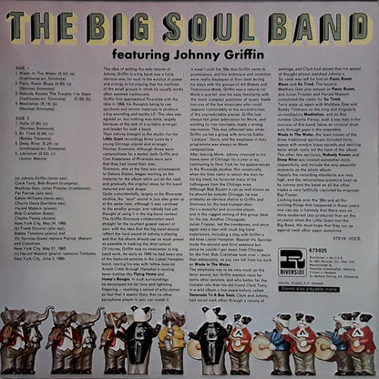 The Johnny Griffin Orchestra : The Big Soul-Band (LP, RE)