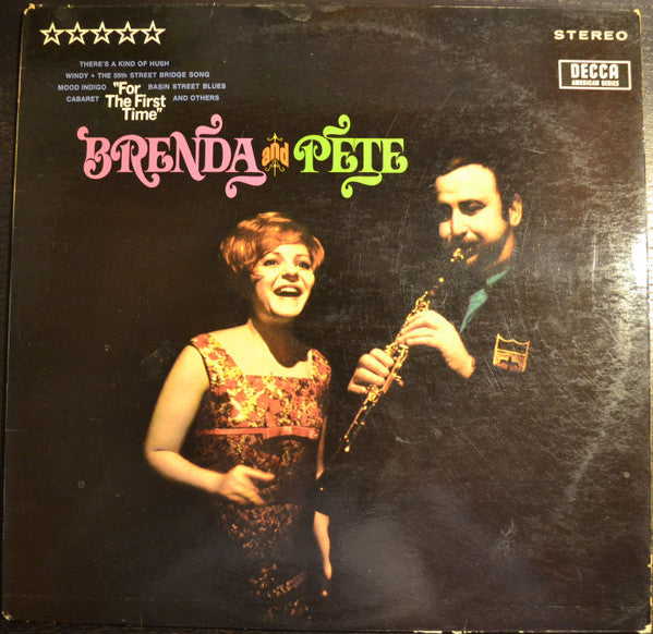 Brenda Lee And Pete Fountain : "For The First Time" (LP, Album)