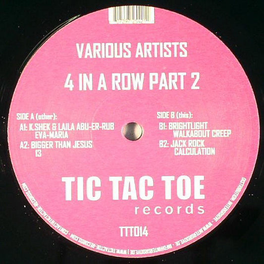 Various : 4 In A Row Part 2 (12")