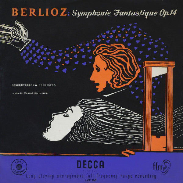 Hector Berlioz - Concertgebouworkest, Eduard Van Beinum : Symphonie Fantastique (LP, Album, Mono)