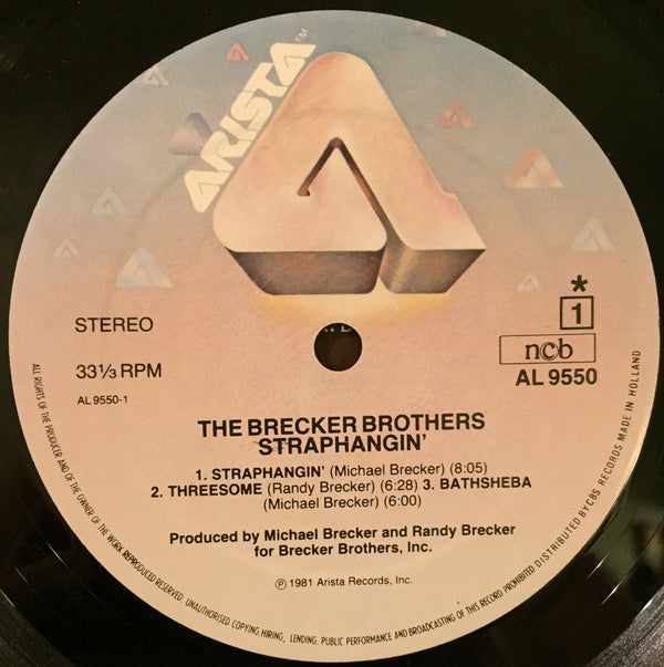 The Brecker Brothers : Straphangin' (LP, Album)