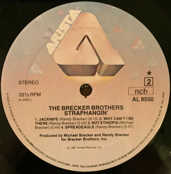 The Brecker Brothers : Straphangin' (LP, Album)