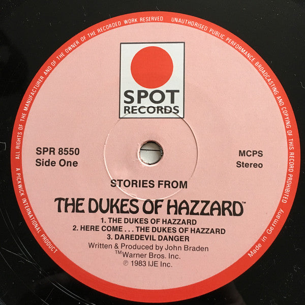 John Braden : Stories From The Dukes Of Hazzard (LP, Album)