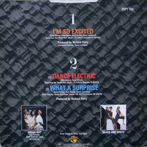 Pointer Sisters : I'm So Excited (12")