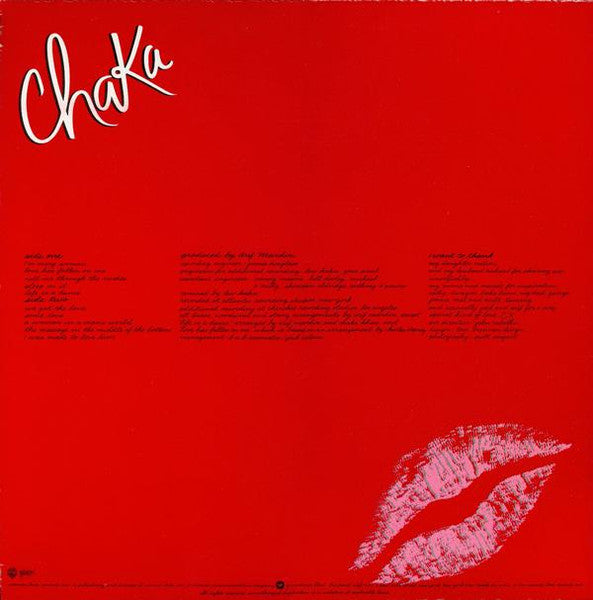 Chaka Khan : Chaka (LP, Album, Win)