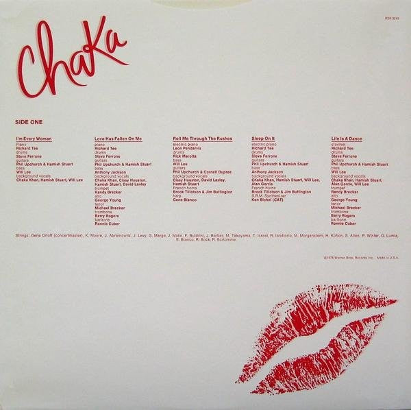 Chaka Khan : Chaka (LP, Album, Win)