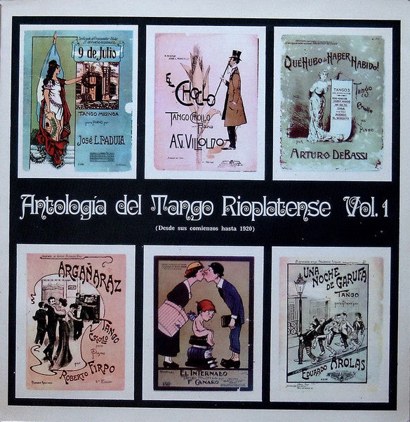 Various : Antologia Del Tango Rioplatense Vol. 1 (Box, Comp, Ltd + 3xLP)
