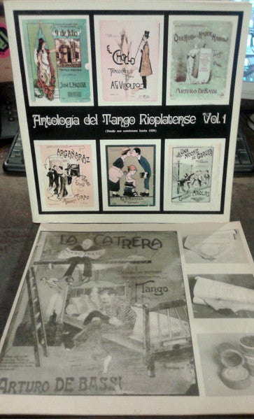 Various : Antologia Del Tango Rioplatense Vol. 1 (Box, Comp, Ltd + 3xLP)
