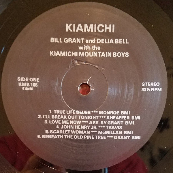 Bill Grant (2) &  Delia Bell With  The Kiamichi Mountain Boys : The Last Christmas Tree (LP, Album)