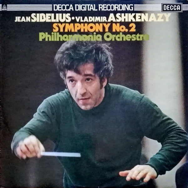 Jean Sibelius, Vladimir Ashkenazy, Philharmonia Orchestra : Symphony No.2 (LP)