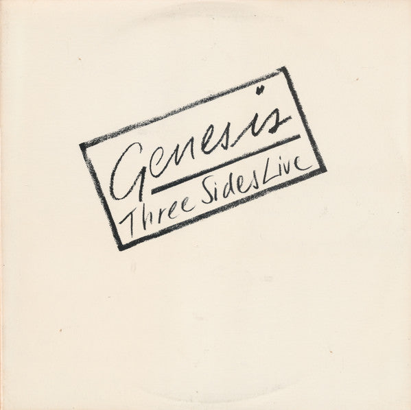 Genesis : Three Sides Live (2xLP, Album, Spe)