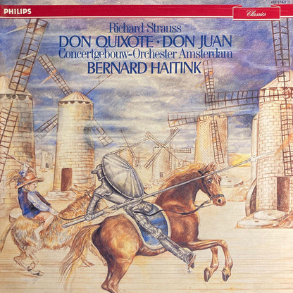 Richard Strauss, Bernard Haitink, Concertgebouworkest : Don Quixote / Don Juan (LP, RE)