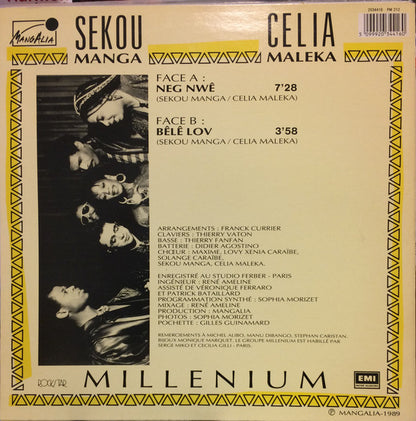 Millénium : Neg Nwê (12", Maxi)