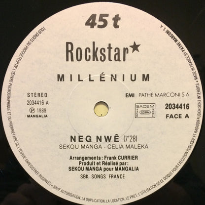 Millénium : Neg Nwê (12", Maxi)