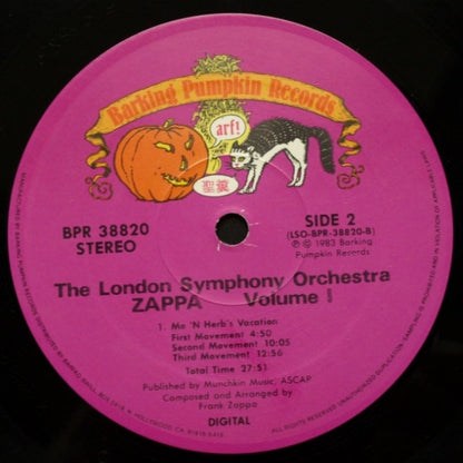 Frank Zappa / London Symphony Orchestra Conducted By Kent Nagano : The London Symphony Orchestra - Zappa Vol. I (LP, Album, Ltd, RE)